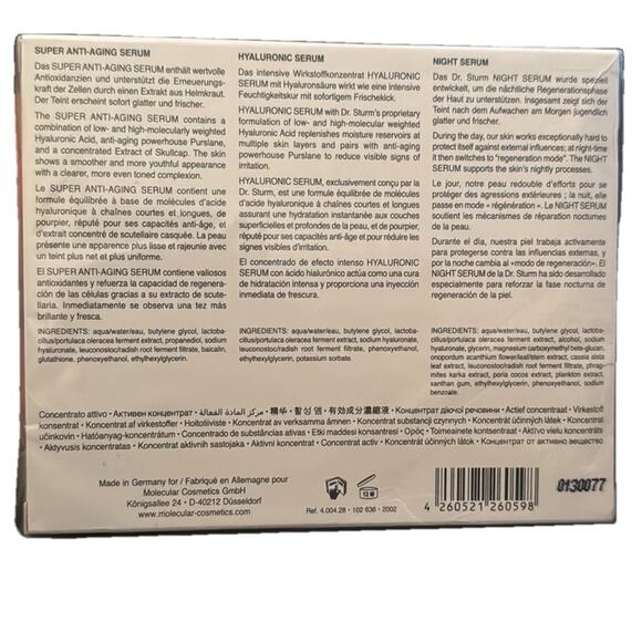 Dr. Barbara Sturm Anti-Aging Essentials Set $355 Value - NIP - Picture 6 of 7